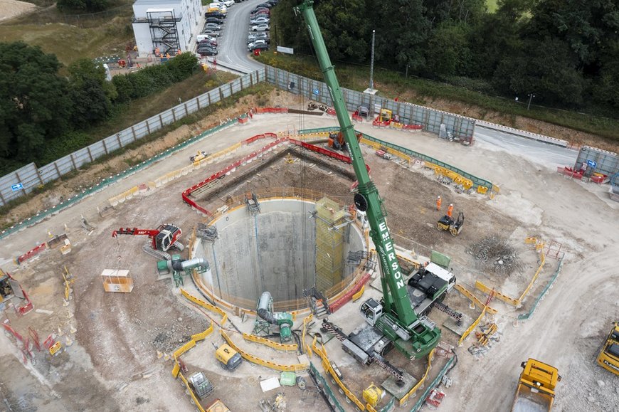 Excavation begins for HS2’s first ‘barn design’ tunnel vent shaft